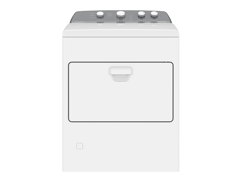 Secadora de ropa de 44 libras de capacidad, a gas, color blanco. Whirlpool 7MWGD2040JM.