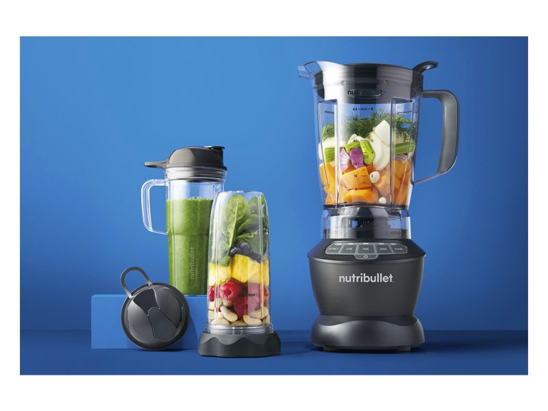 Nutribullet, Combo Licuadora y Procesador de Alimentos, Color Negro