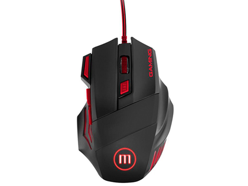 Mouse Maxell Samurai Series CA-MOWR-1200 Gaming Alámbrico (Negro)