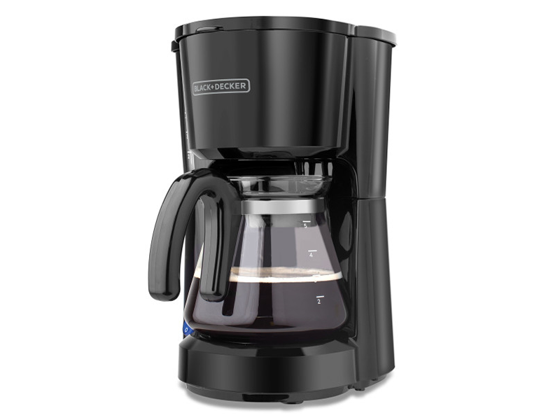 Black+Decker,CM0701B, Cafetera de 5 Tazas, Color Negro