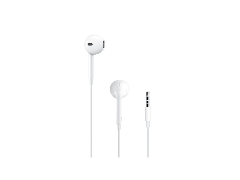 Audífonos Apple EarPods In-Ear Alámbricos con Conector Plug 3.5mm (Blanco)