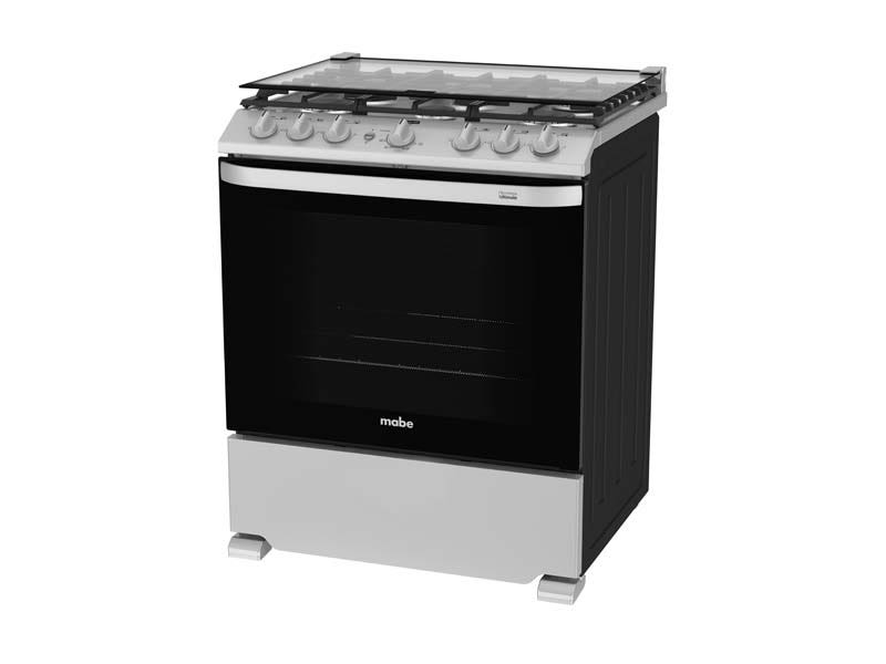 Estufa a gas de 30" con horno y quemadores de encendido eléctrico, Mabe EMH7602JSS0.