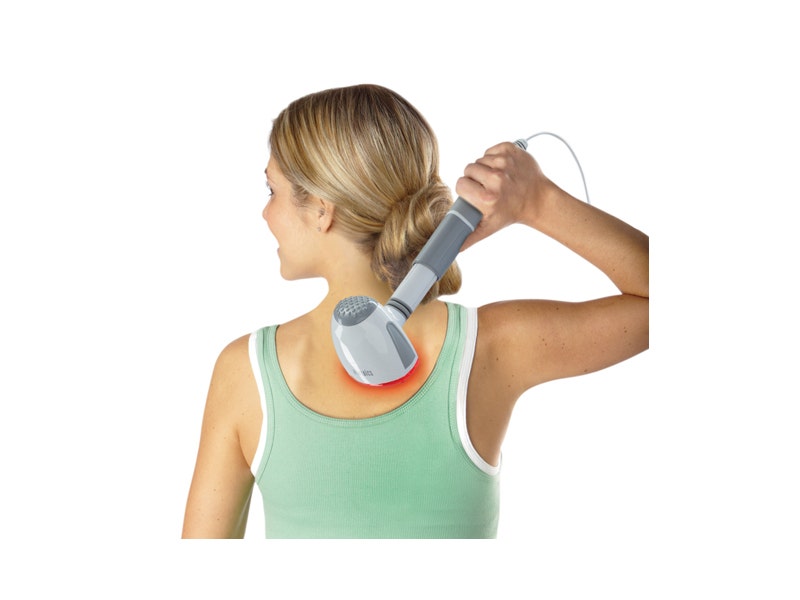 Homedics, HHP225HJ,Masajeador del Cuerpo Completo con Calor, Vibración de Alcance Extendido