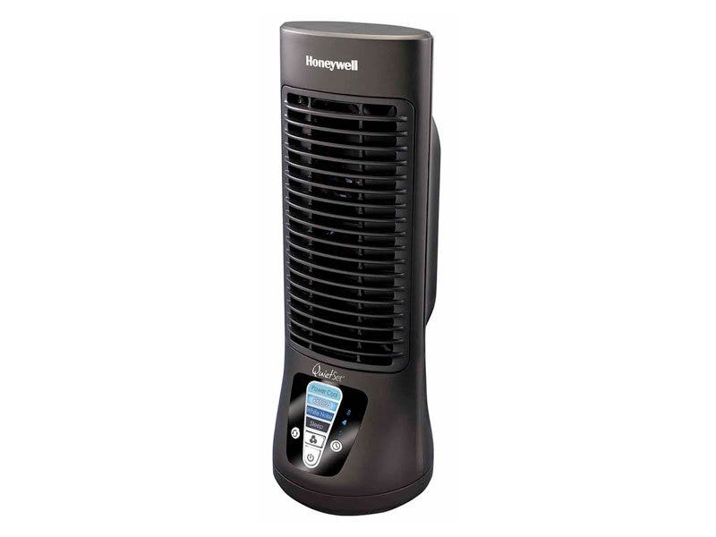 Honeywell, HTF210B, Ventilador de 4 velocidades, color negro