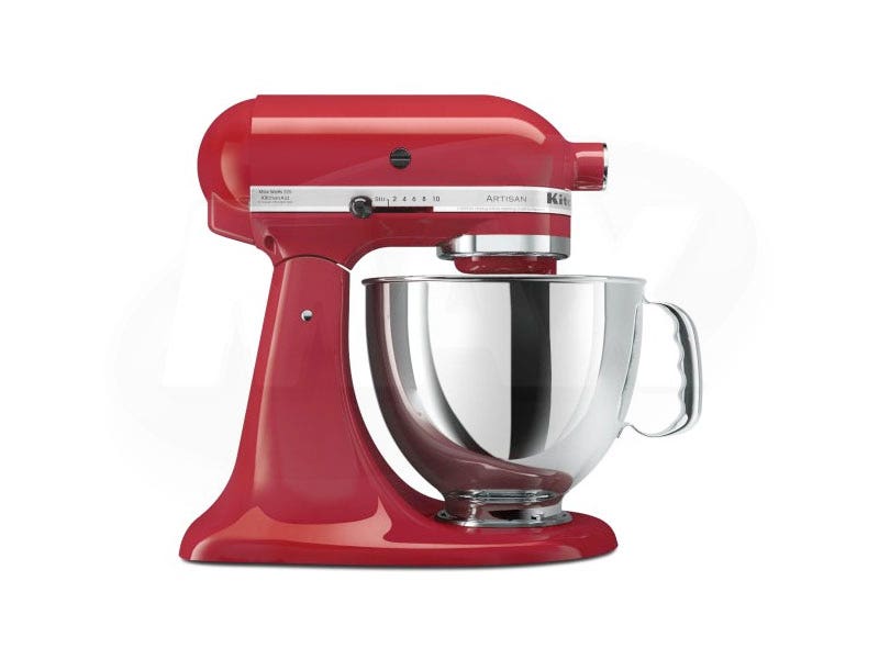 KitchenAid, KSM150PSER, Batidora de pedestal, 4.7 Litros.