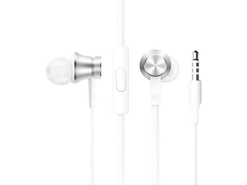 Audífonos Xiaomi Mi In-Ear Basic Alámbricos con Micrófono (Silver)