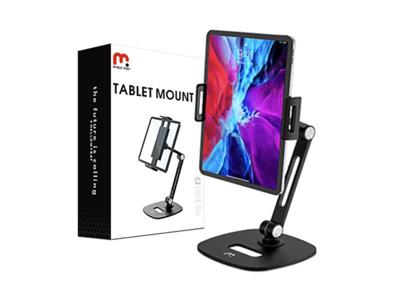 MYBAT PRO, Mount Metálica ajustable para Tablet (Negro)