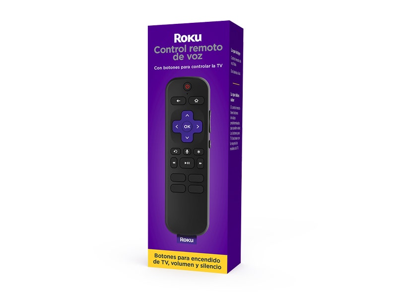 Control remoto por voz de Roku®