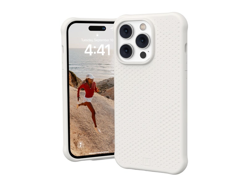 UAG, Dot Case con MagSafe para iPhone 14 Pro (Blanco)