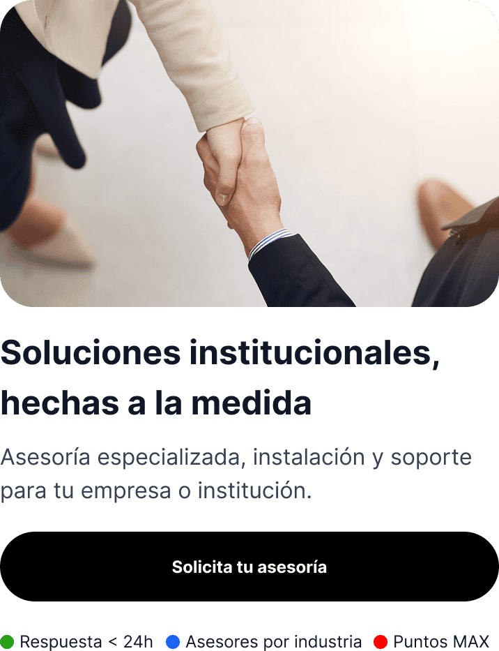 Soluciones institucionales hechas a la medida