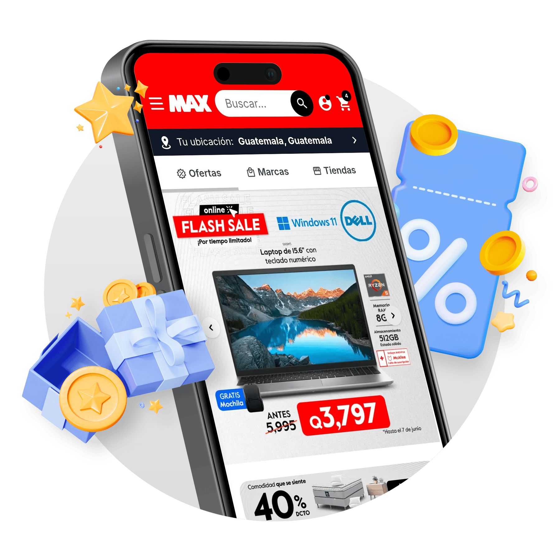 Here goes the right banner image